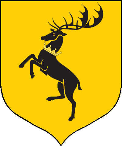 Sigil image of the house Baratheon showing a deer